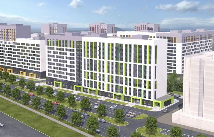 2-к. квартира, 41,9 м², 8/12 эт.