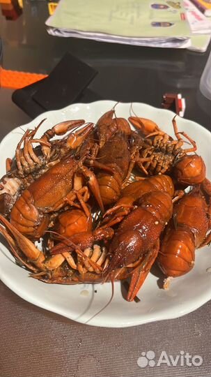 Раки варенные
