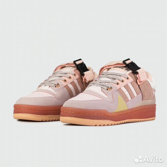 Кроссовки Adidas Forum Low x Bad Bunny Pink