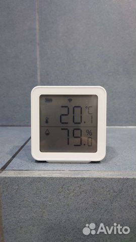 Датчик температуры и влажности Wifi Tuya + Алиса