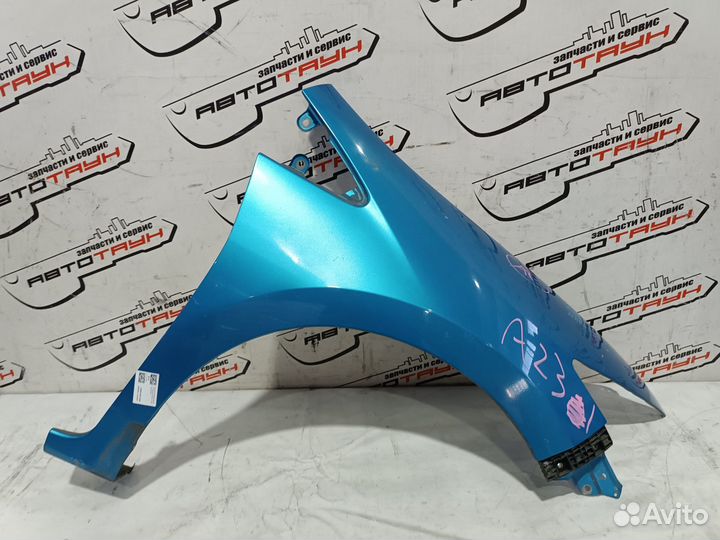 Крыло honda insight ZE2 ZE3 60211TM8G00ZZ переднее правое голубой, BG53M NA6083