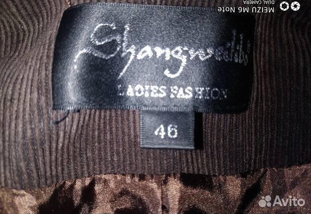 Пиджак вельветовый жен.46 Ladies Fashion Гонконг