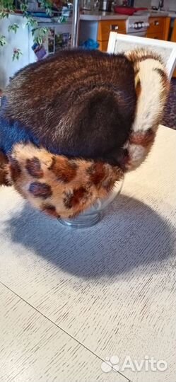 Шапка норковая женская