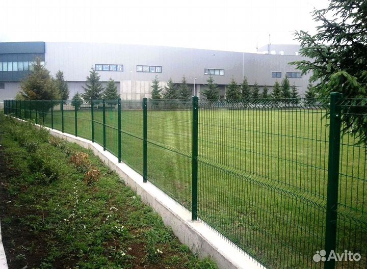 Забор из 3D сетки Под Ключ + Доставка