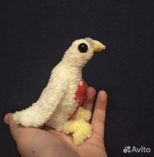 Амигуруми голубь Архимед