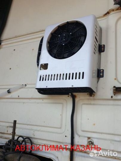 Автокондиционер на тягач DAF сплит-система