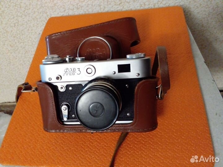 Плёночный фотоаппарат СССР фэд -3