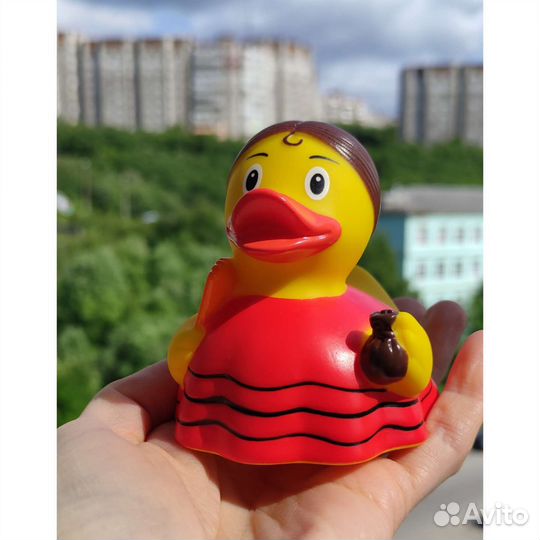 Уточка для ванны, танцовщица фламенко