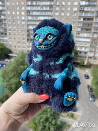 Чеширский кот игрушка ручной работы