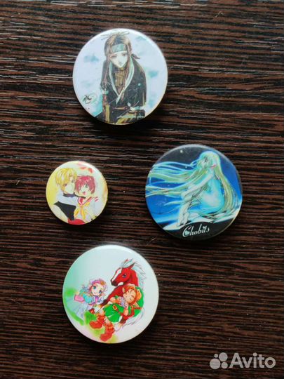 Значки аниме