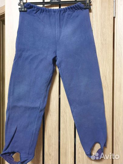 Штаны спорт. тёплые с начёсом размер 134