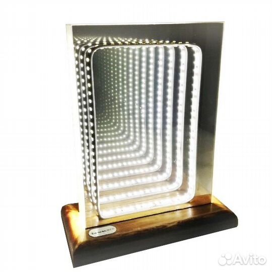 Светодиодный крафтовый 3D-светильник сумракoff 9.6