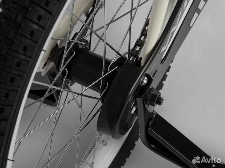 Велосипед sitis wind 18 (2023) White-Orange Kra55