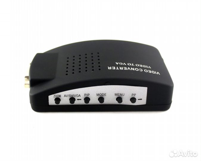 Конвертер преобразователь RCA / S-Video в VGA