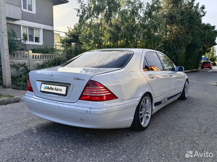 Mercedes-Benz S-класс 3.2 AT, 1999, 300 000 км