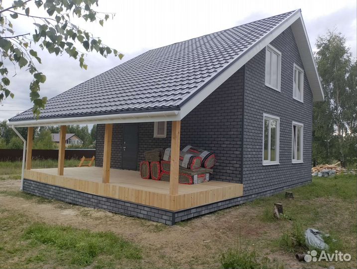 Каркасные дома. Кровля. Мансардные этажи. Коттэджи