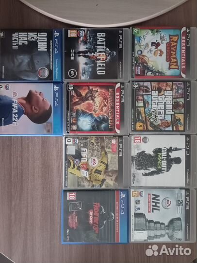 Игры на ps3 / ps4