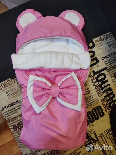 Конверт на выписку для девочки