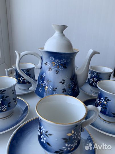 Кофейный сервиз керамика СССР