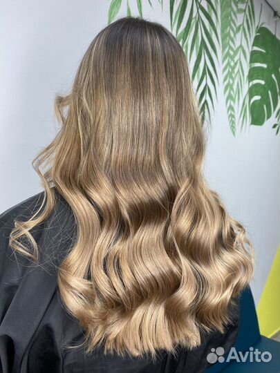 Парикмахерские услуги, окрашивание волос