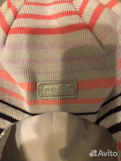 Шапка шлем для девочки 48 Lassie