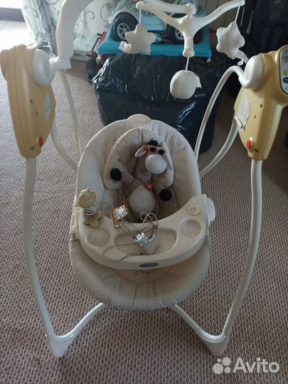 Детские электронные качели Graco несколько штук