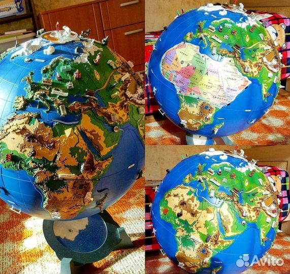 Глобус Деагостини 100 журналов, запечатанные