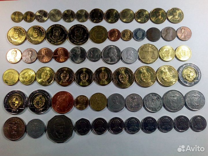 Монеты стран Америки