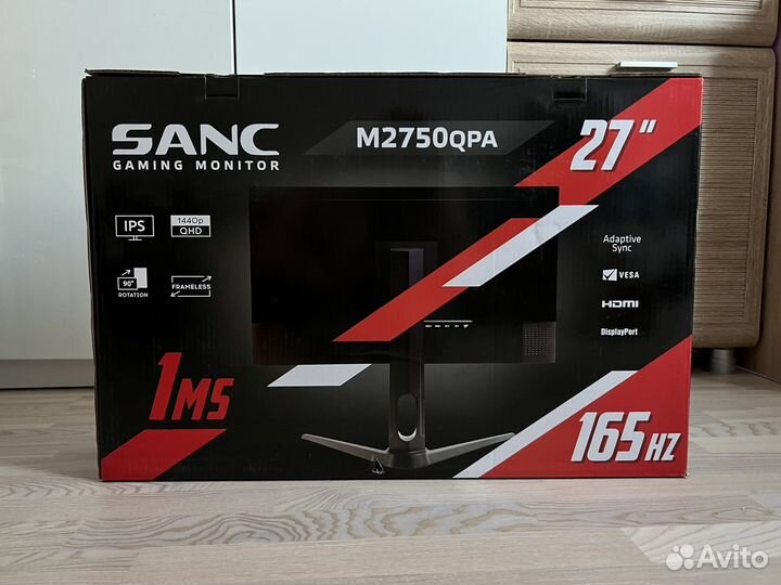 Новый 2k монитор 165 герц