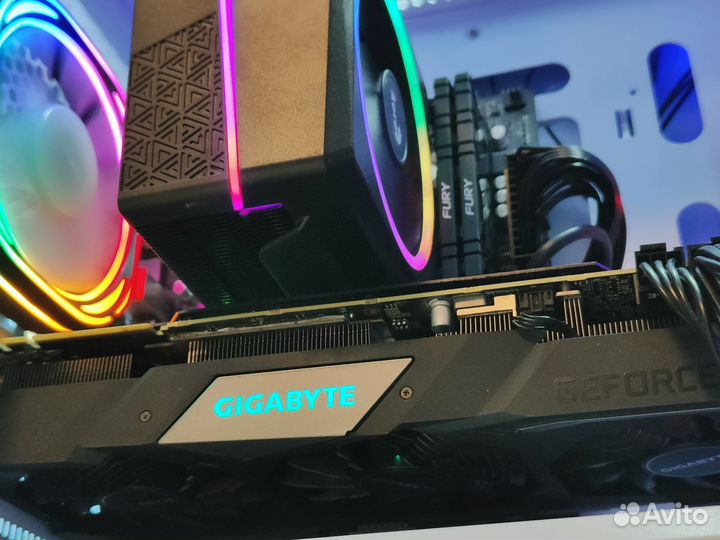 Компьютер Intel i3 12100f/RTX 3050/16GB/512GB SSD