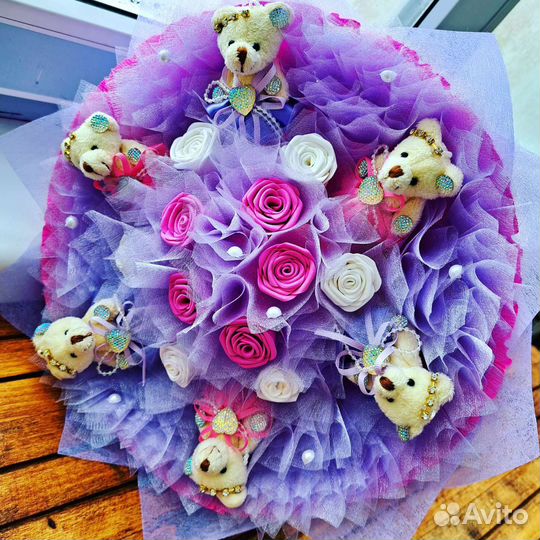 Букет из игрушек