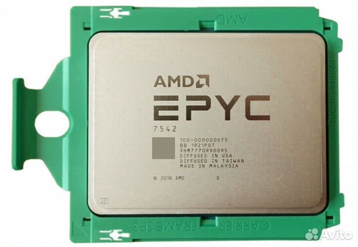 Новый AMD epyc 7542 32 core 2.9-3.4Ghz 128MB 225W