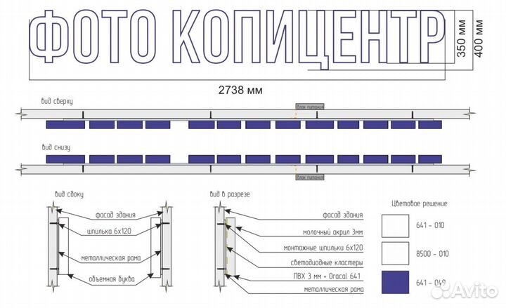 Вывеска фото копицентр