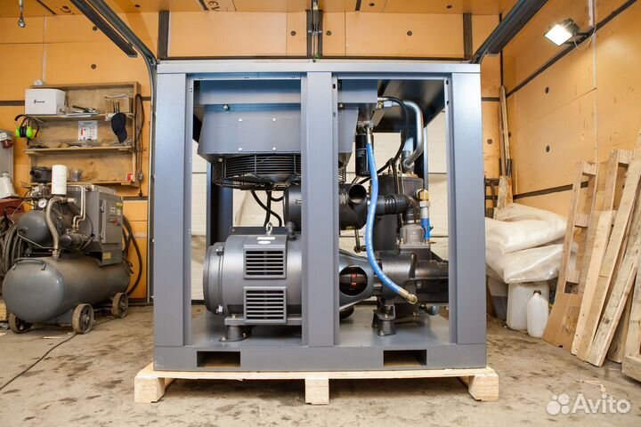 Компрессор 37 кВт винтовой 8/10 Бар