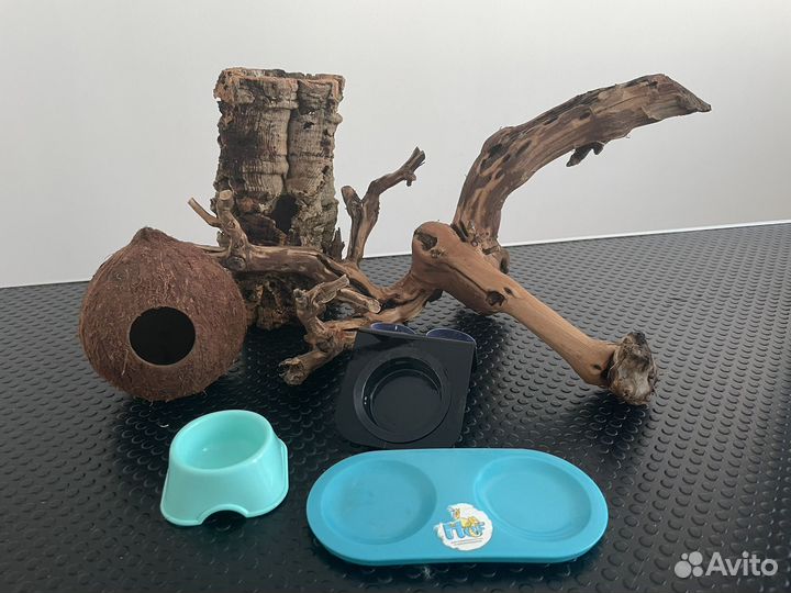 Террариум для рептилий с наполнением бу