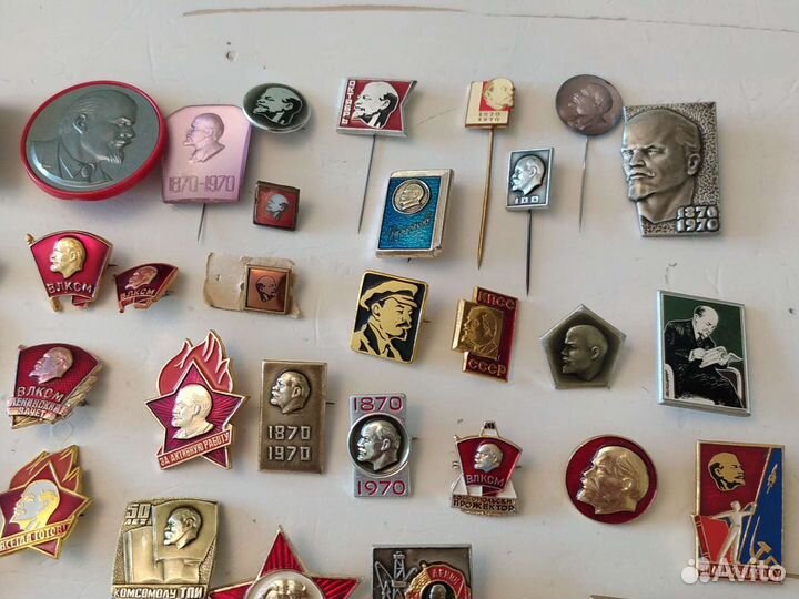 Значок Ленин