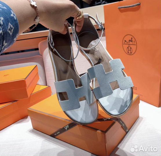 Сандалии женские Hermes Santorini