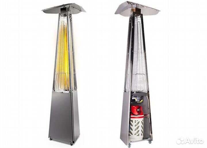 Камин уличный газовый Ballu обогреватель