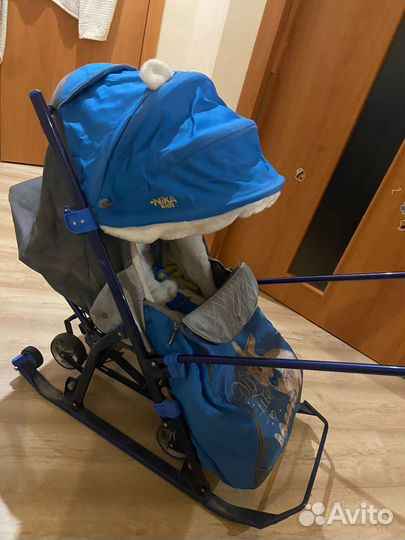 Коляска санки