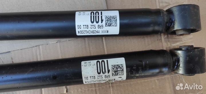 Задний аммортизатор Skoda Rapid 2