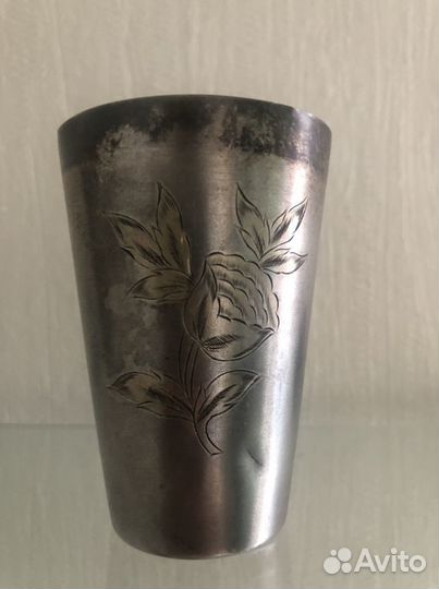 Мельхиоровые стопки