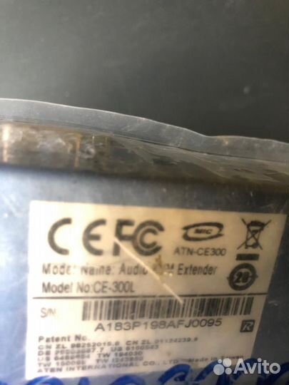 Удлинитель audio kvm extender се300 L