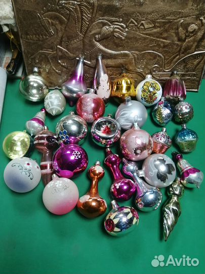 Елочные игрушки СССР