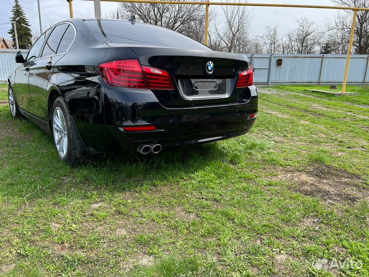 Задний бампер bmw f10 рестайлинг