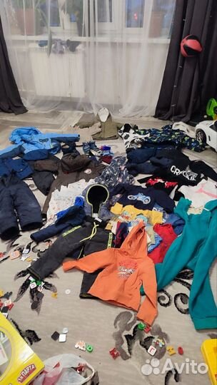 Огромный пакет вещей для мальчика