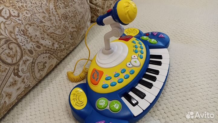 Пианино детское с микрофоном