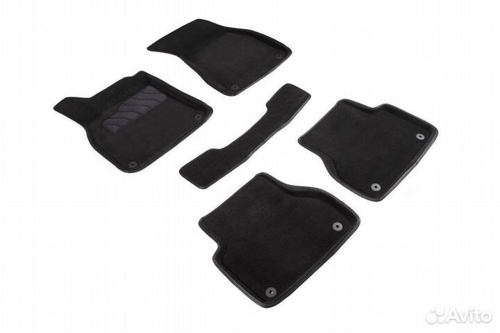 Текстильные 3D коврики Audi A7 II 2018-н.в