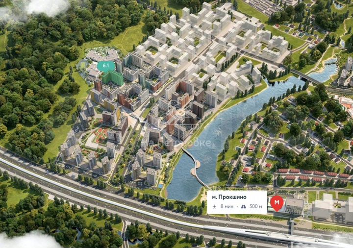 3-к. квартира, 59,5 м², 8/12 эт.