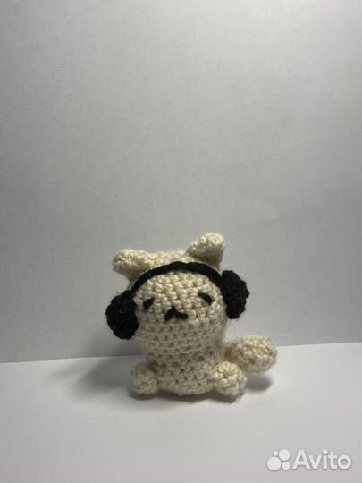 Вязаный котенок