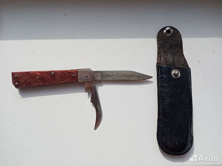 Ножик перочинный с чехлом из СССР